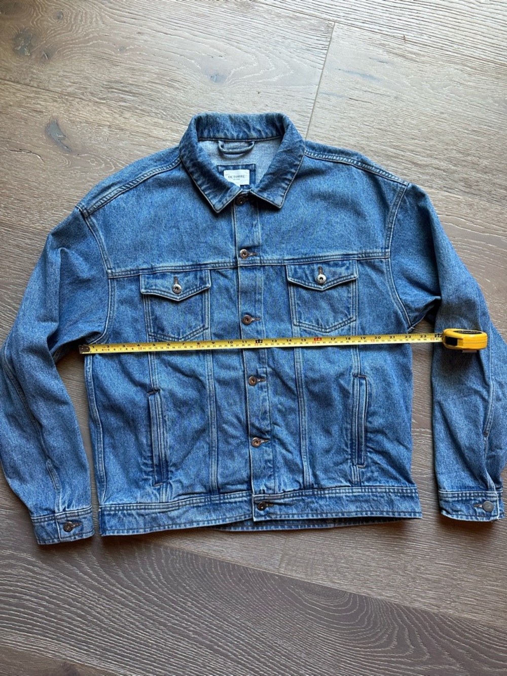 Sezane Octobre Editions denim jacket Size L